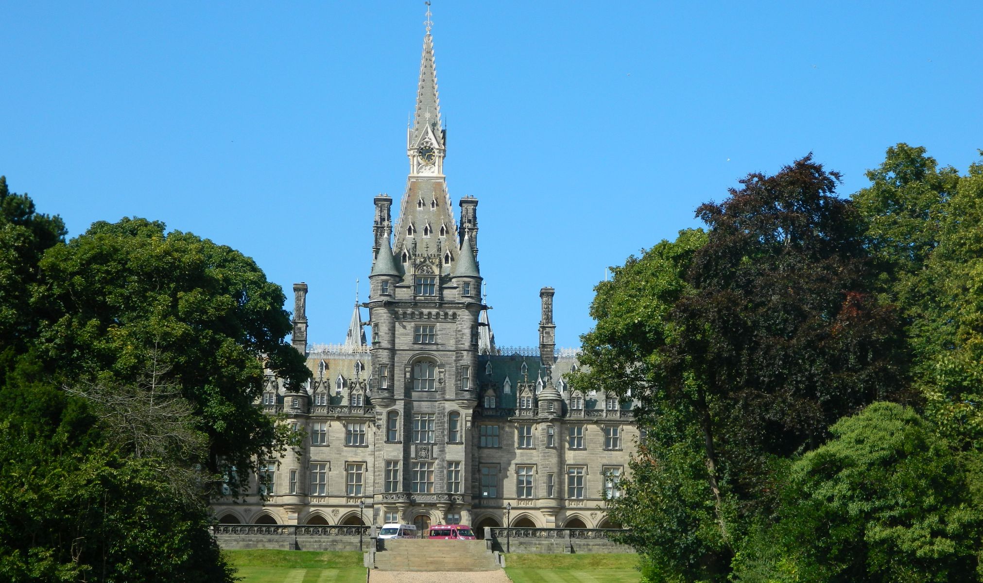 Fettes College on return from Newhaven